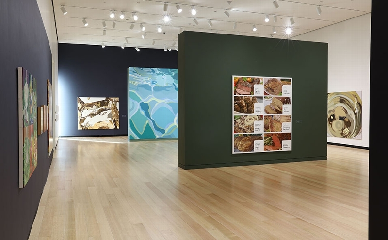 Installation views of Julia Jacquette: Unrequited and Acts of Play, Ruth and Elmer Wellin Museum of Art at Hamilton College (February 18 – July 2, 2017). Photos by John Bentham